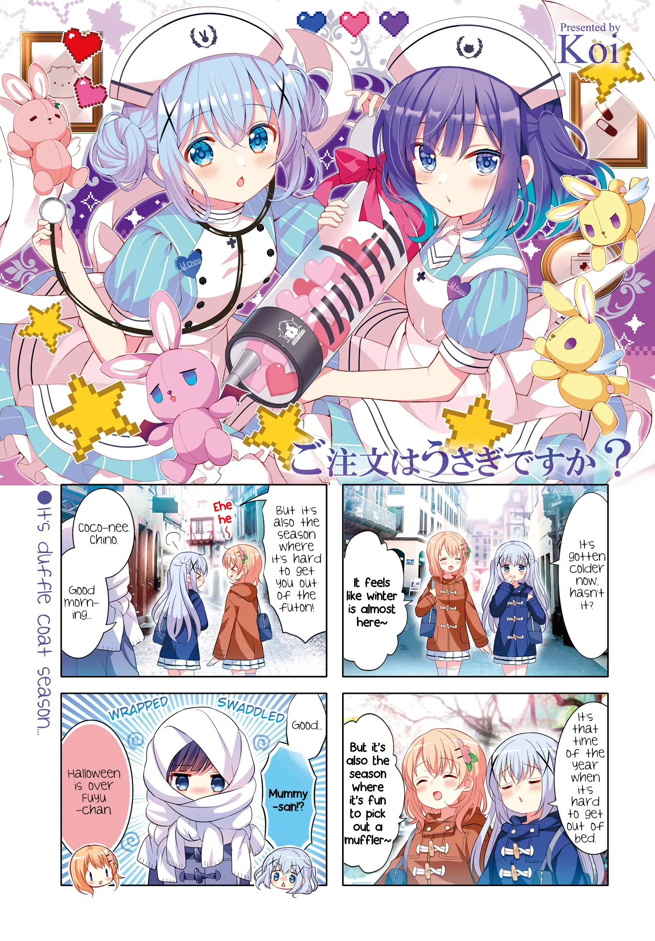 Gochuumon wa Usagi Desu ka? Chapter 171 page 1 - 