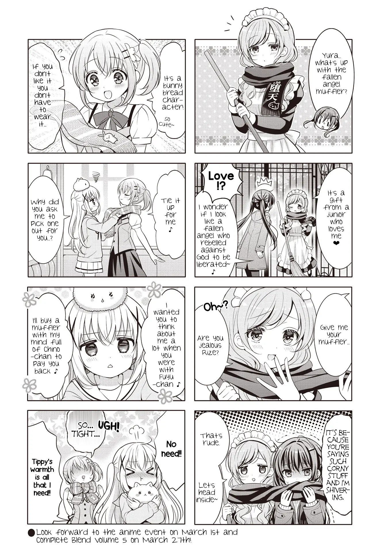 Gochuumon wa Usagi Desu ka? Chapter 171 page 8 - 