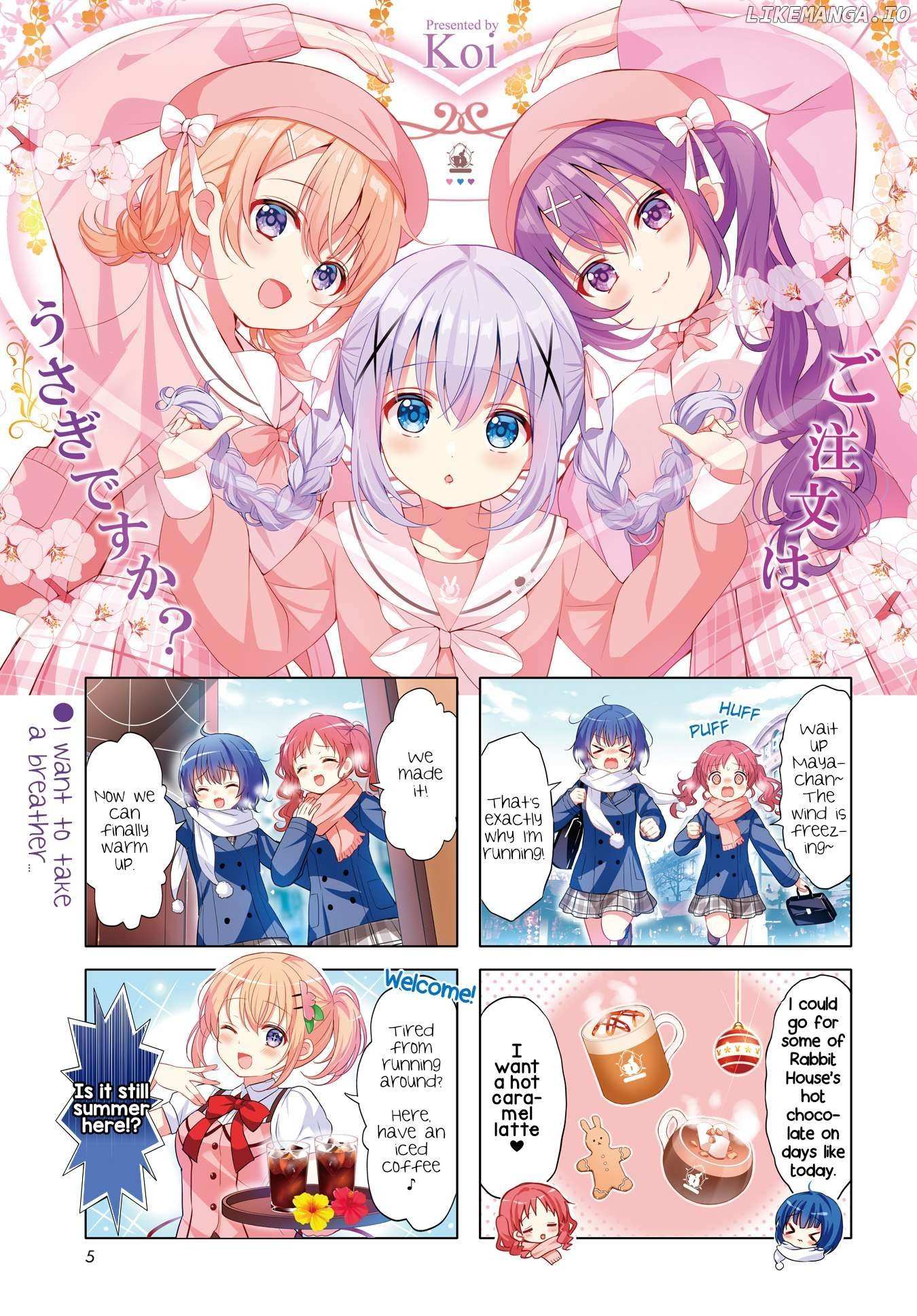 Gochuumon wa Usagi Desu ka? Chapter 173 page 2 - 