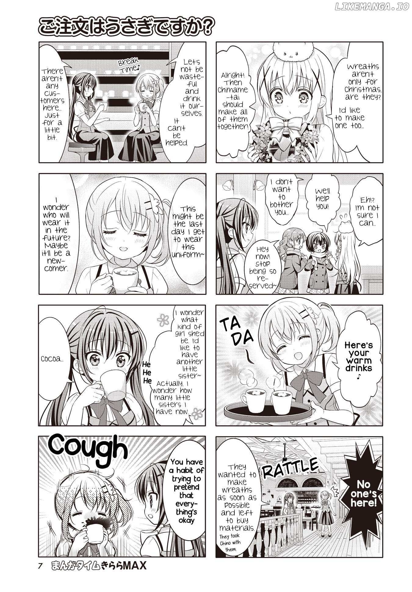 Gochuumon wa Usagi Desu ka? Chapter 173 page 4 - 