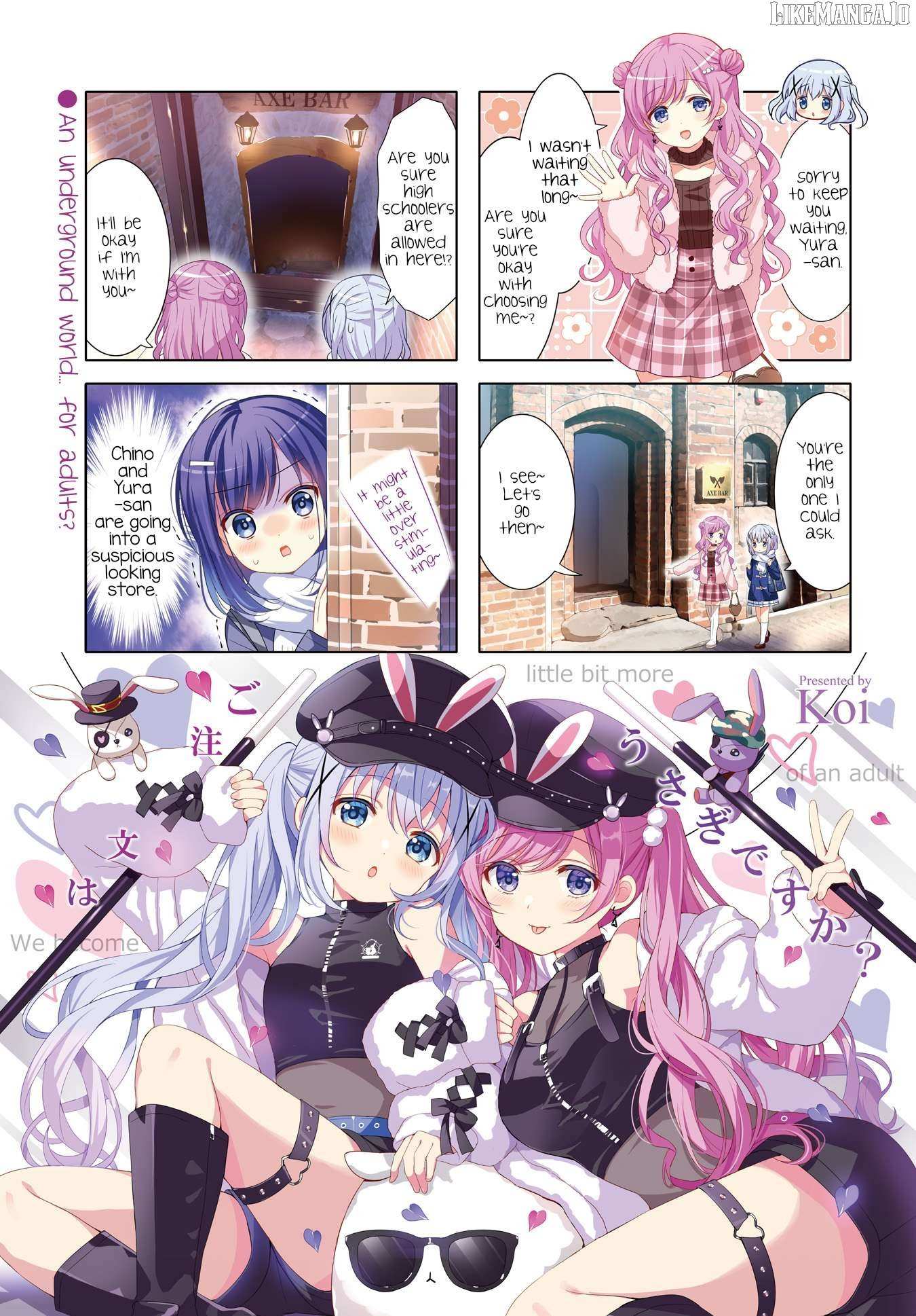 Gochuumon wa Usagi Desu ka? Chapter 178 page 2 - 