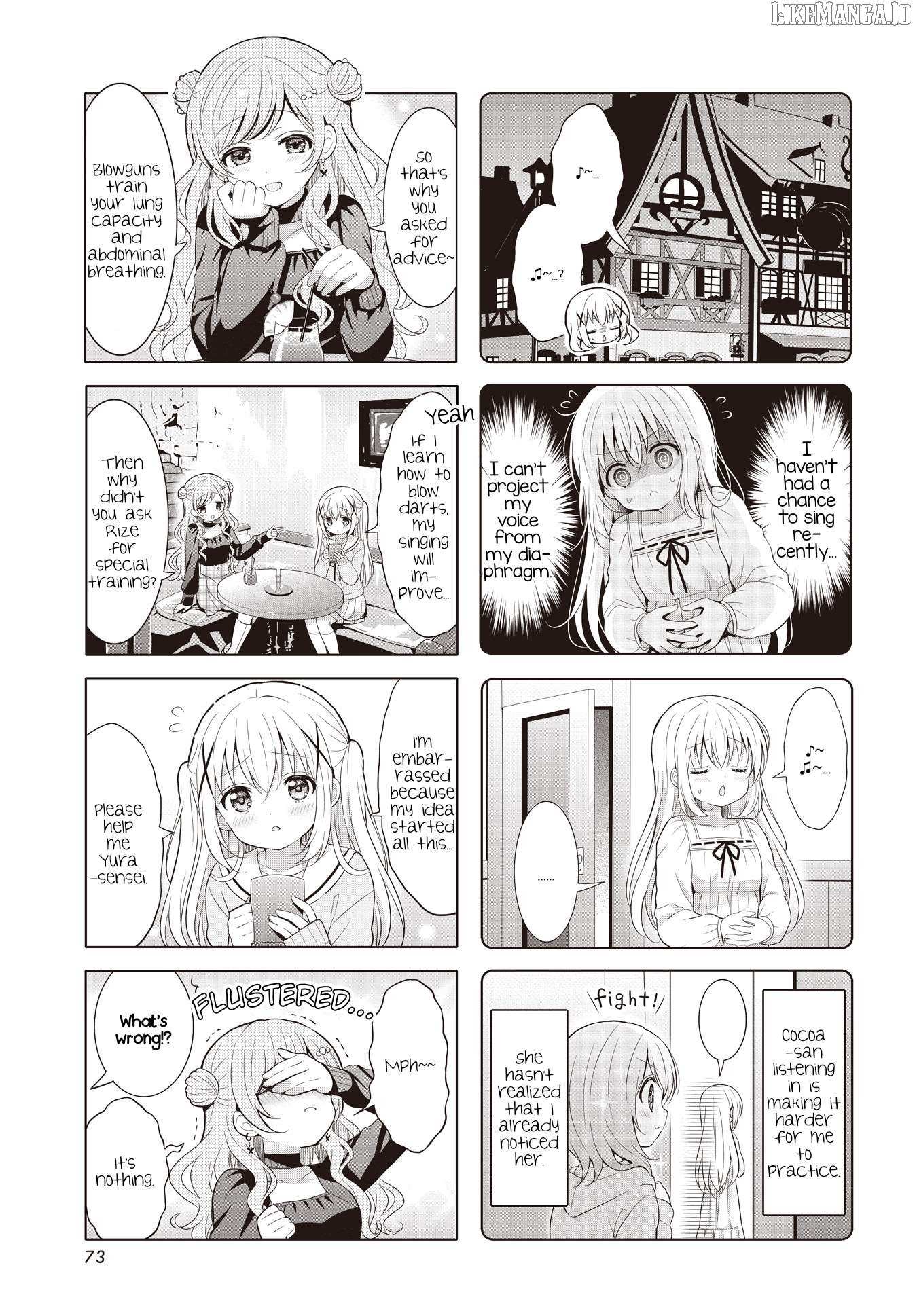 Gochuumon wa Usagi Desu ka? Chapter 178 page 4 - 