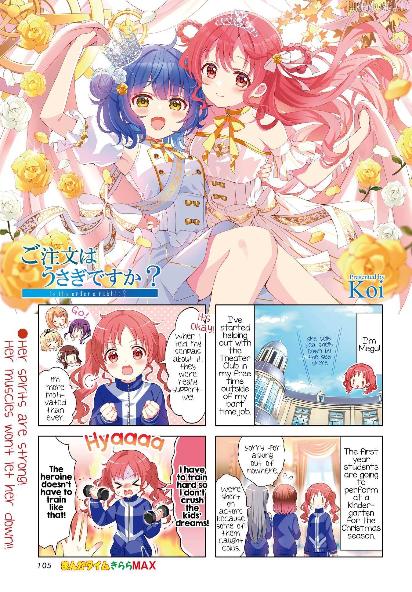Gochuumon wa Usagi Desu ka? Chapter 179 page 1 - 
