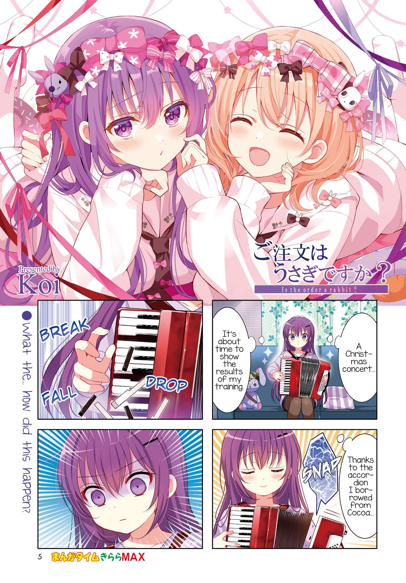 Gochuumon wa Usagi Desu ka? Chapter 180 page 1 - 