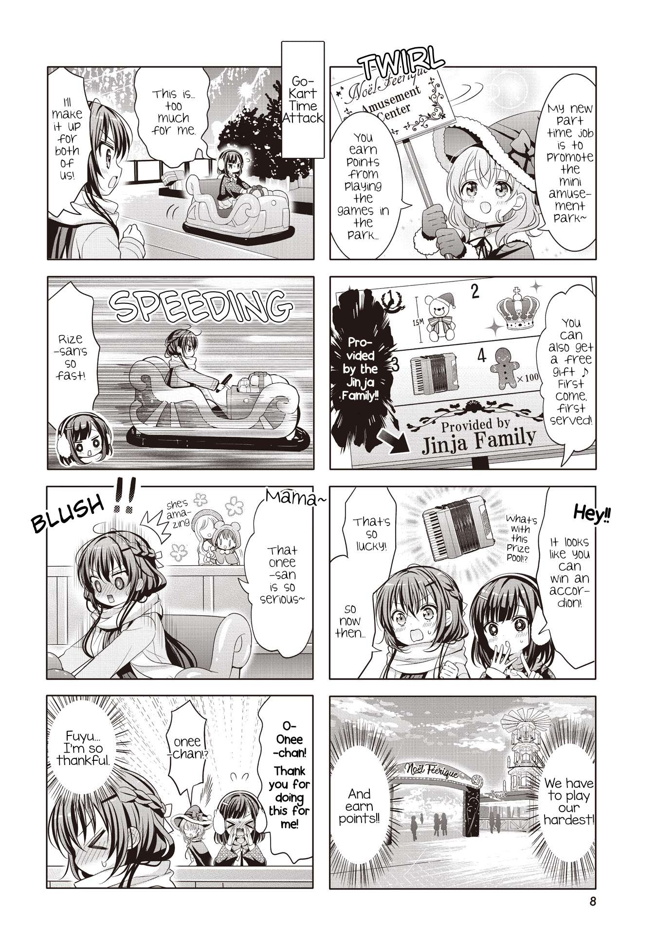 Gochuumon wa Usagi Desu ka? Chapter 180 page 4 - 