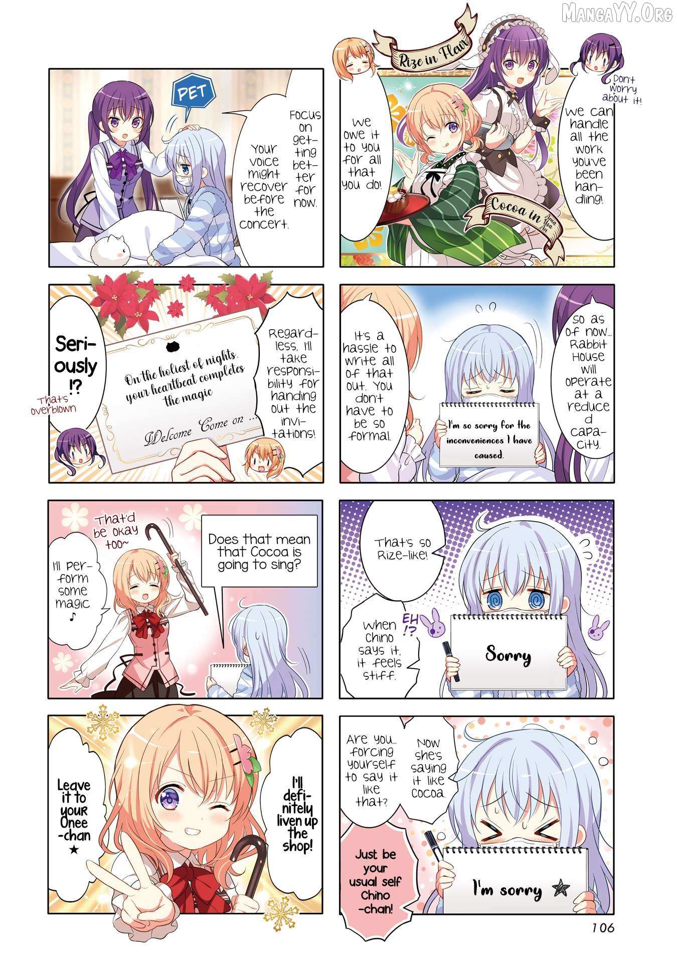 Gochuumon wa Usagi Desu ka? Chapter 182 page 2 - 