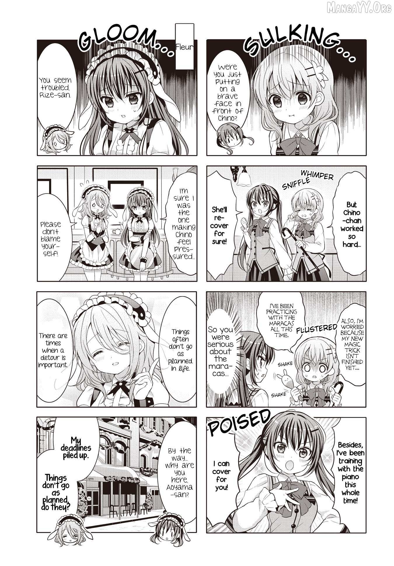 Gochuumon wa Usagi Desu ka? Chapter 182 page 3 - 