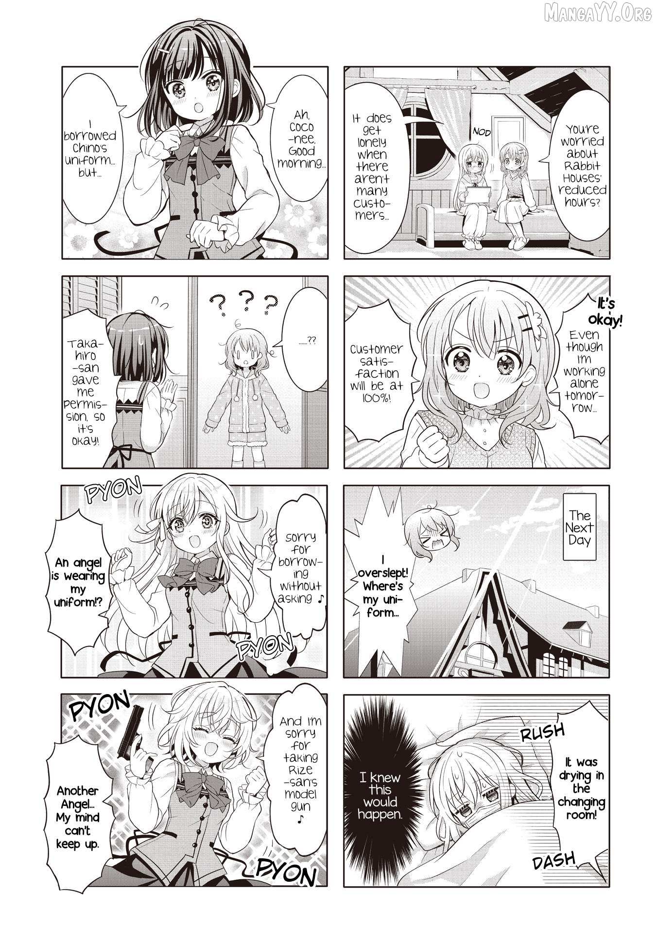 Gochuumon wa Usagi Desu ka? Chapter 182 page 7 - 