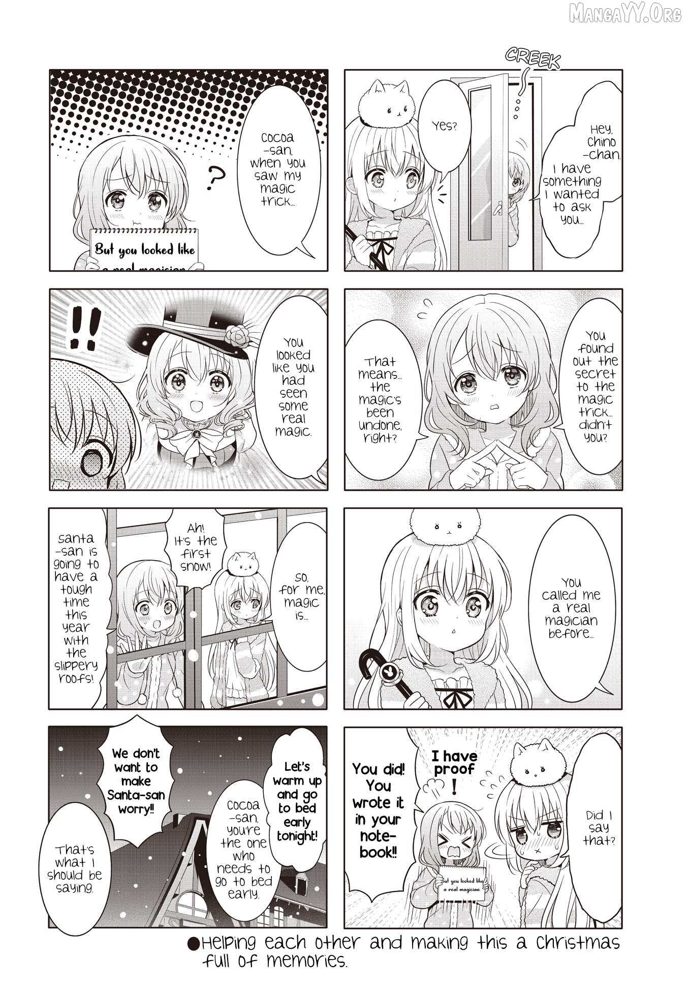 Gochuumon wa Usagi Desu ka? Chapter 183 page 11 - 