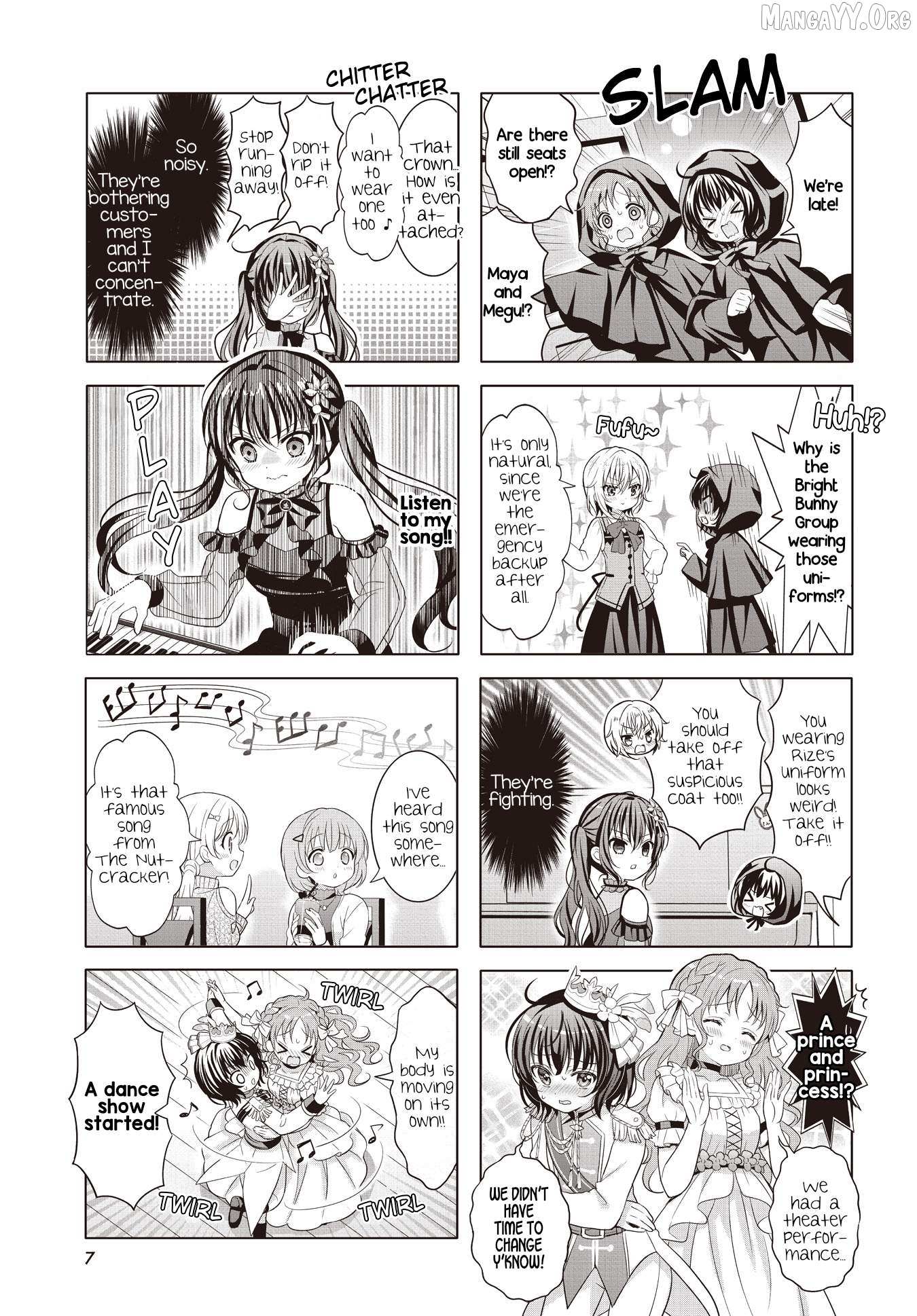 Gochuumon wa Usagi Desu ka? Chapter 183 page 4 - 