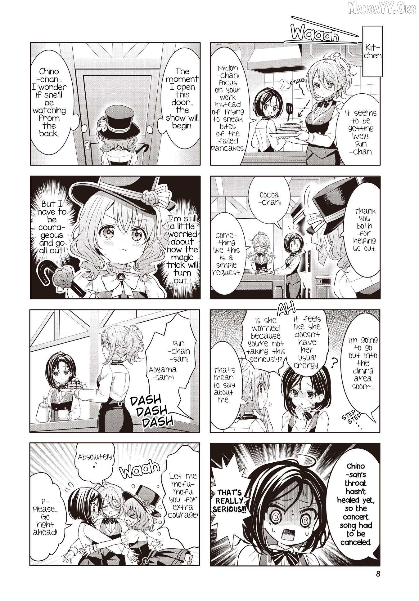 Gochuumon wa Usagi Desu ka? Chapter 183 page 5 - 