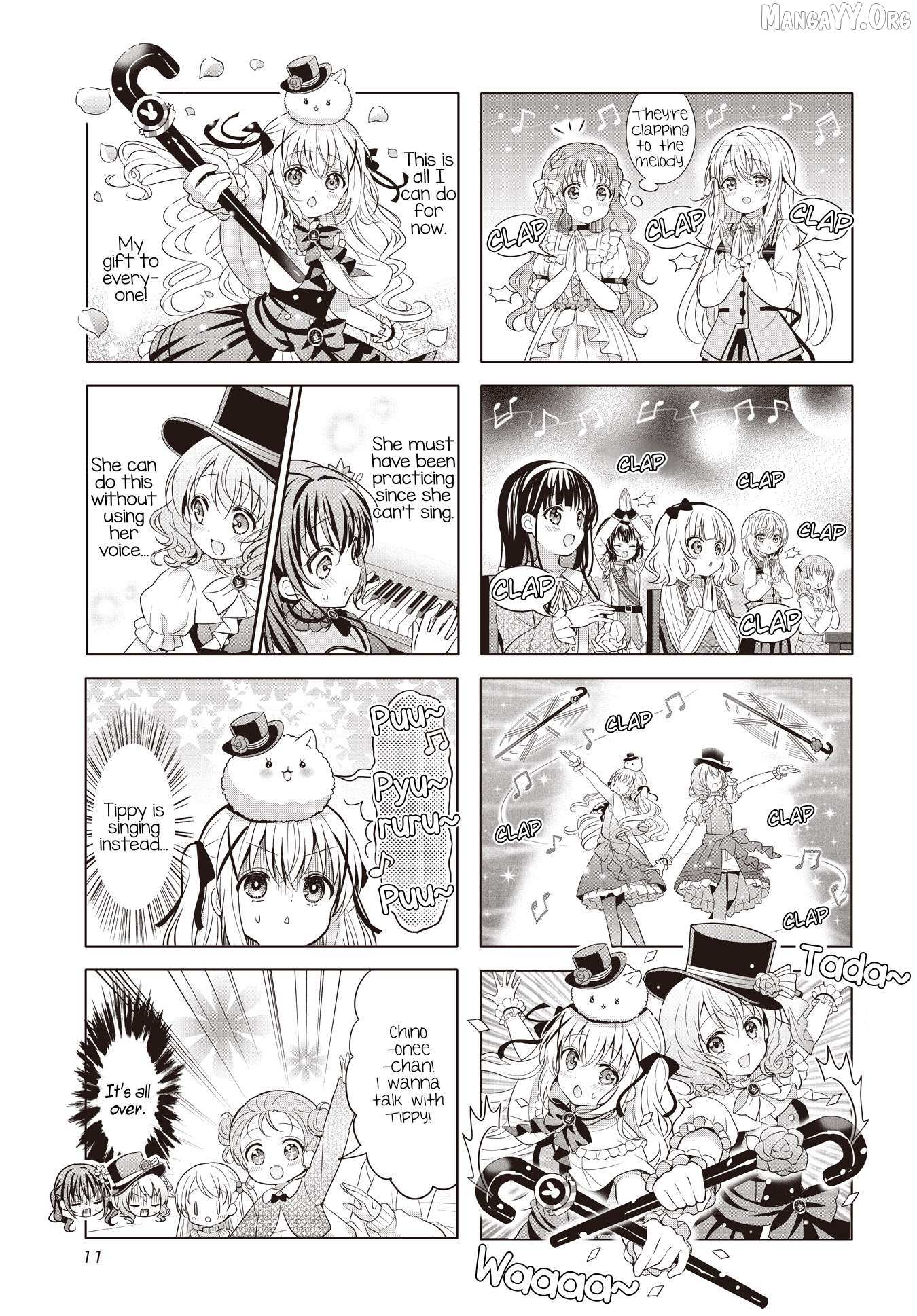 Gochuumon wa Usagi Desu ka? Chapter 183 page 8 - 