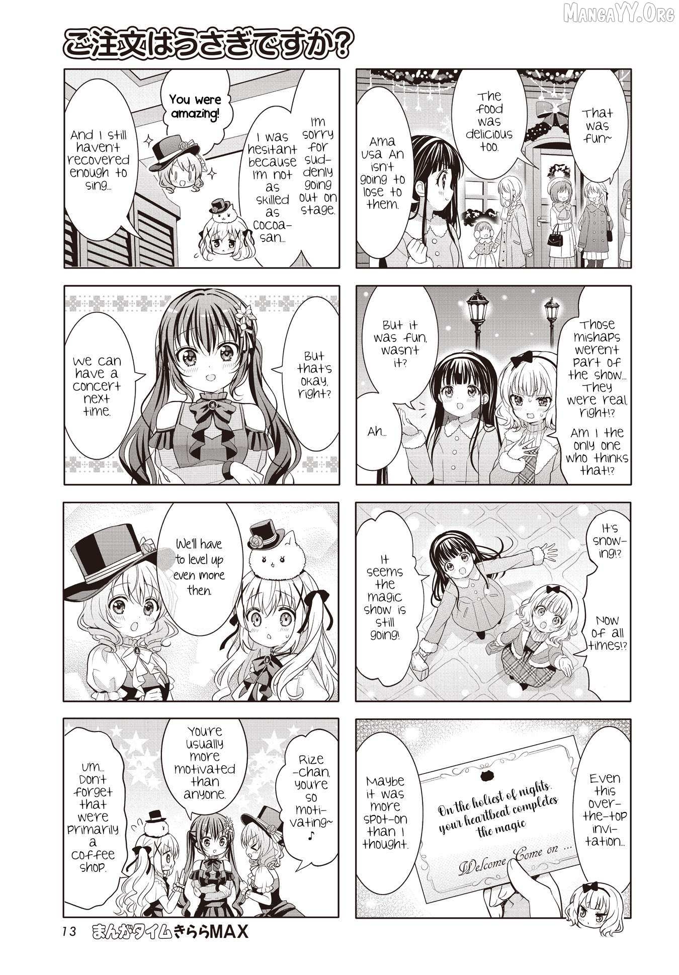 Gochuumon wa Usagi Desu ka? Chapter 183 page 10 - 