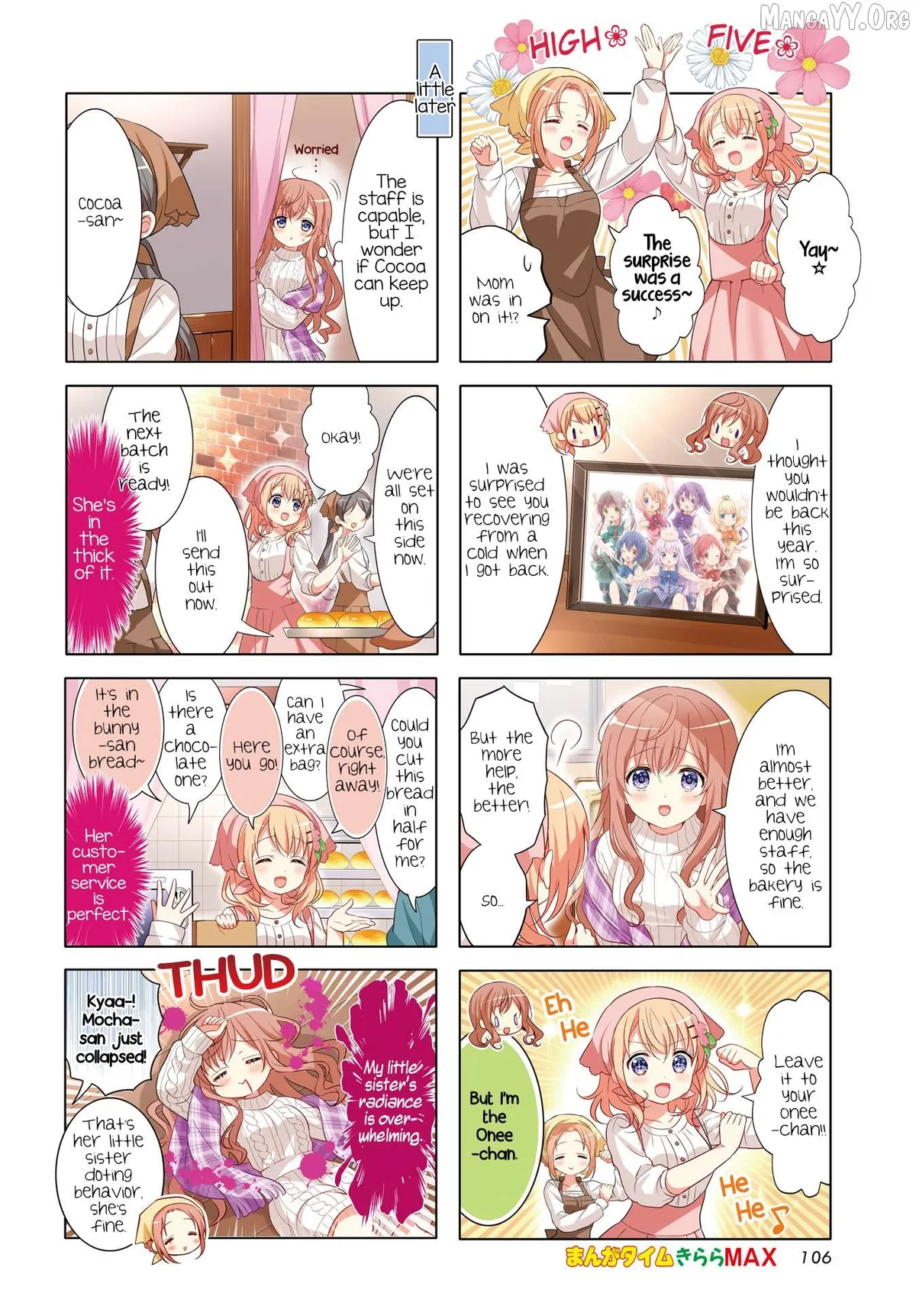 Gochuumon wa Usagi Desu ka? Chapter 184 page 2 - 