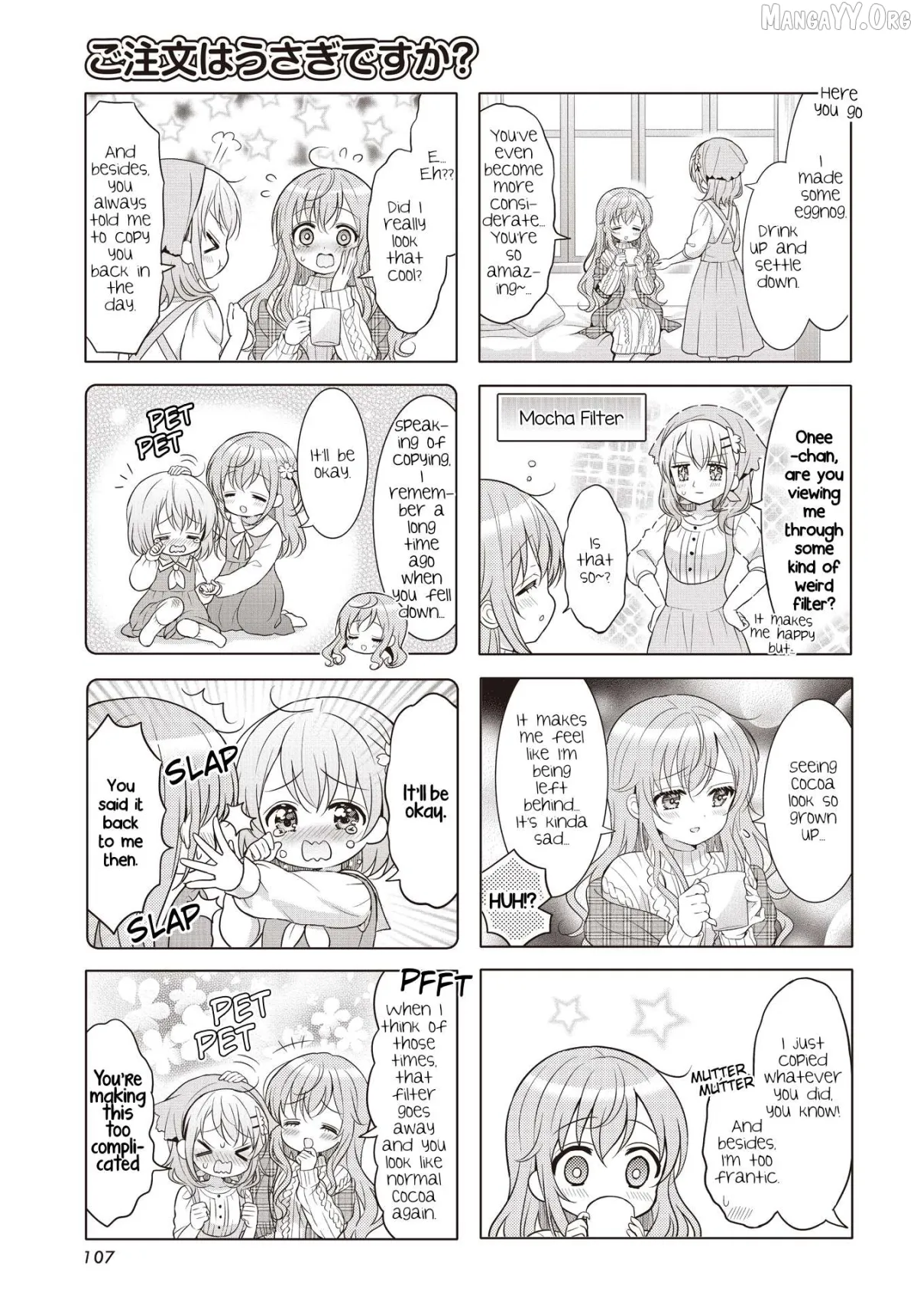 Gochuumon wa Usagi Desu ka? Chapter 184 page 3 - 