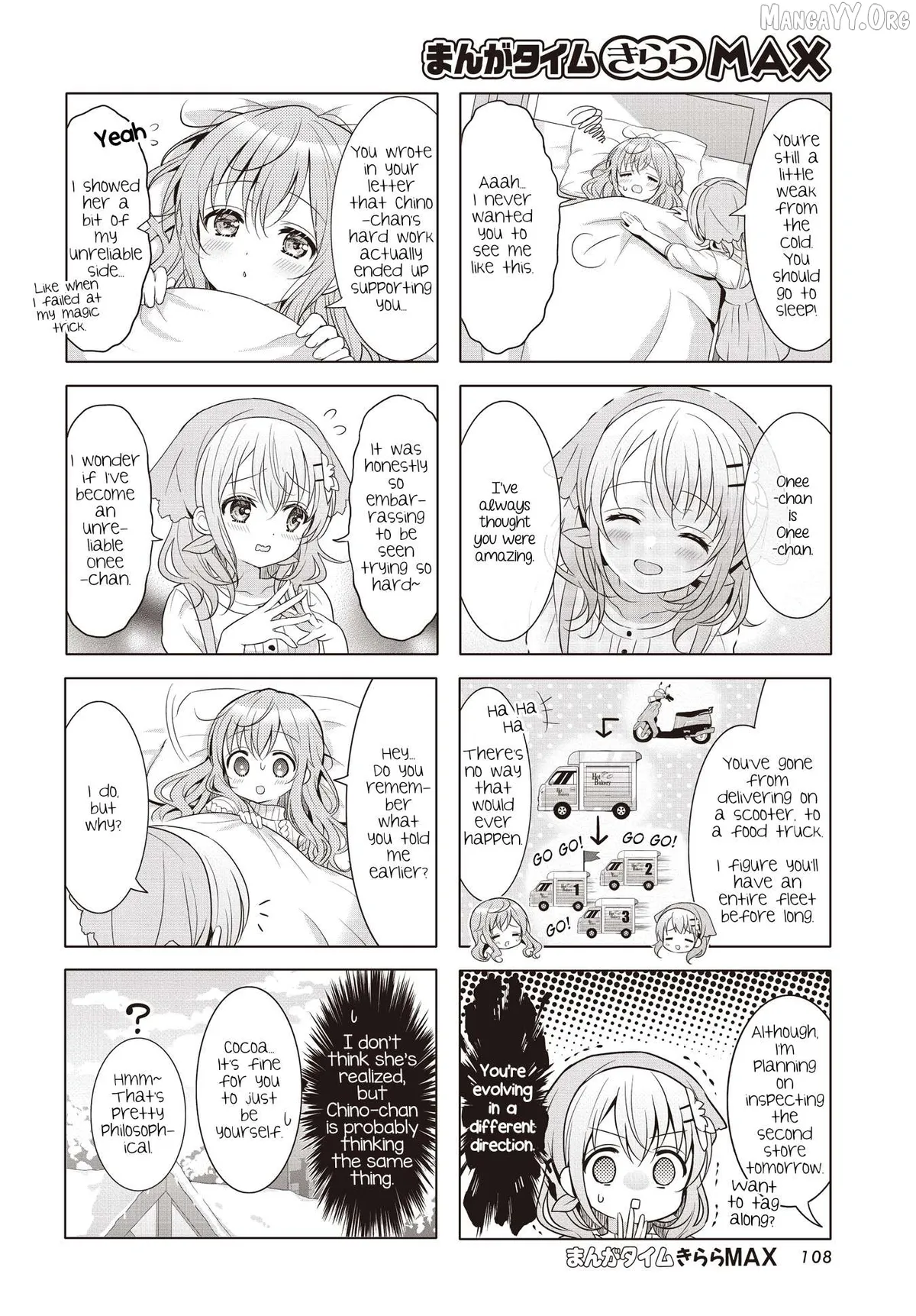 Gochuumon wa Usagi Desu ka? Chapter 184 page 4 - 
