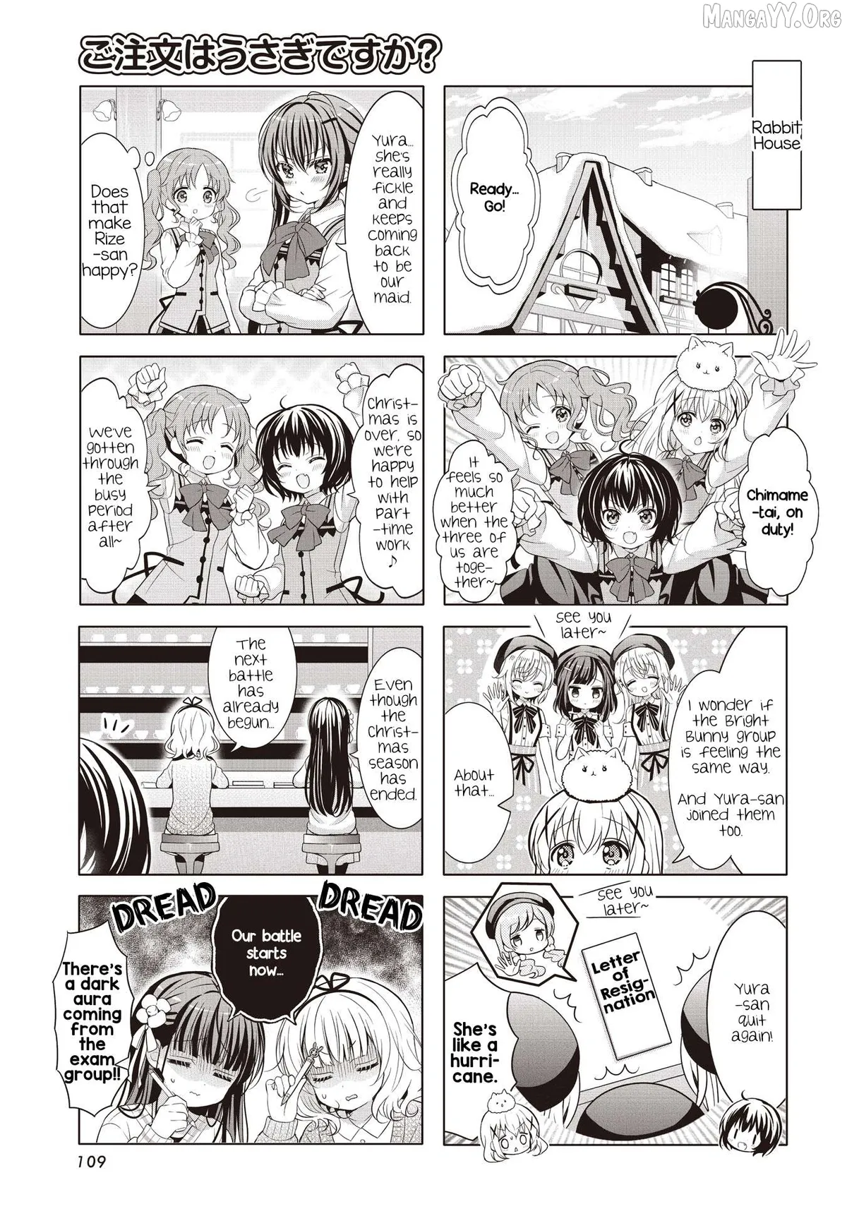 Gochuumon wa Usagi Desu ka? Chapter 184 page 5 - 