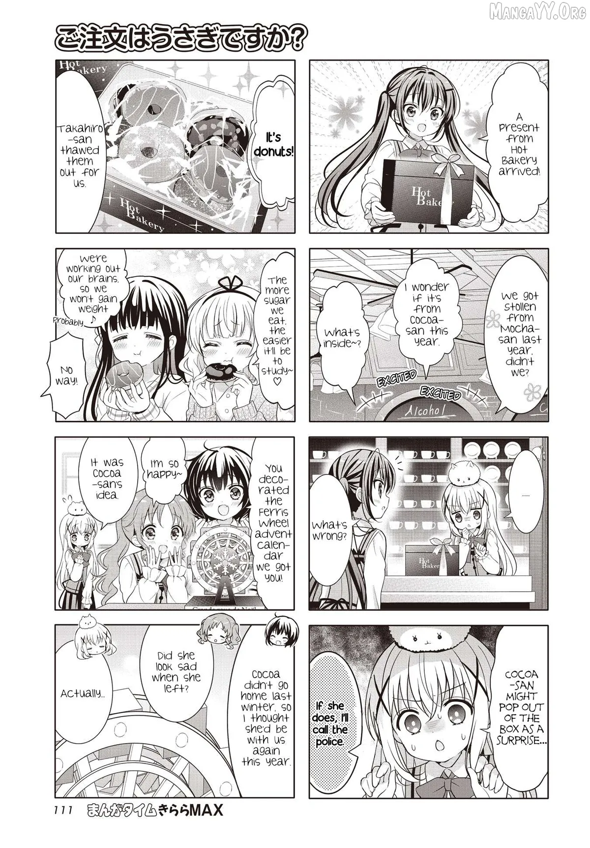 Gochuumon wa Usagi Desu ka? Chapter 184 page 7 - 