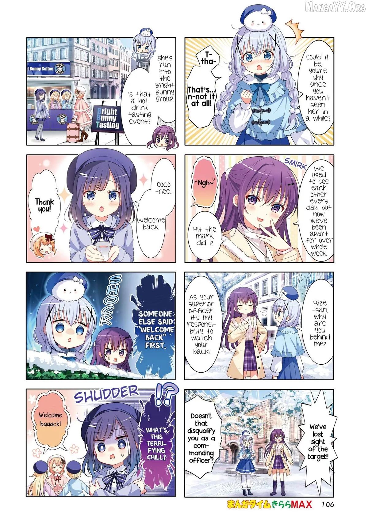 Gochuumon wa Usagi Desu ka? Chapter 185 page 2 - 