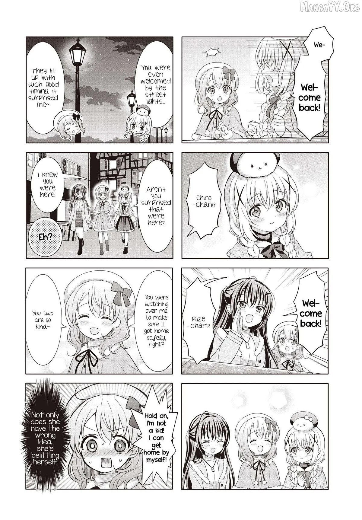 Gochuumon wa Usagi Desu ka? Chapter 185 page 6 - 