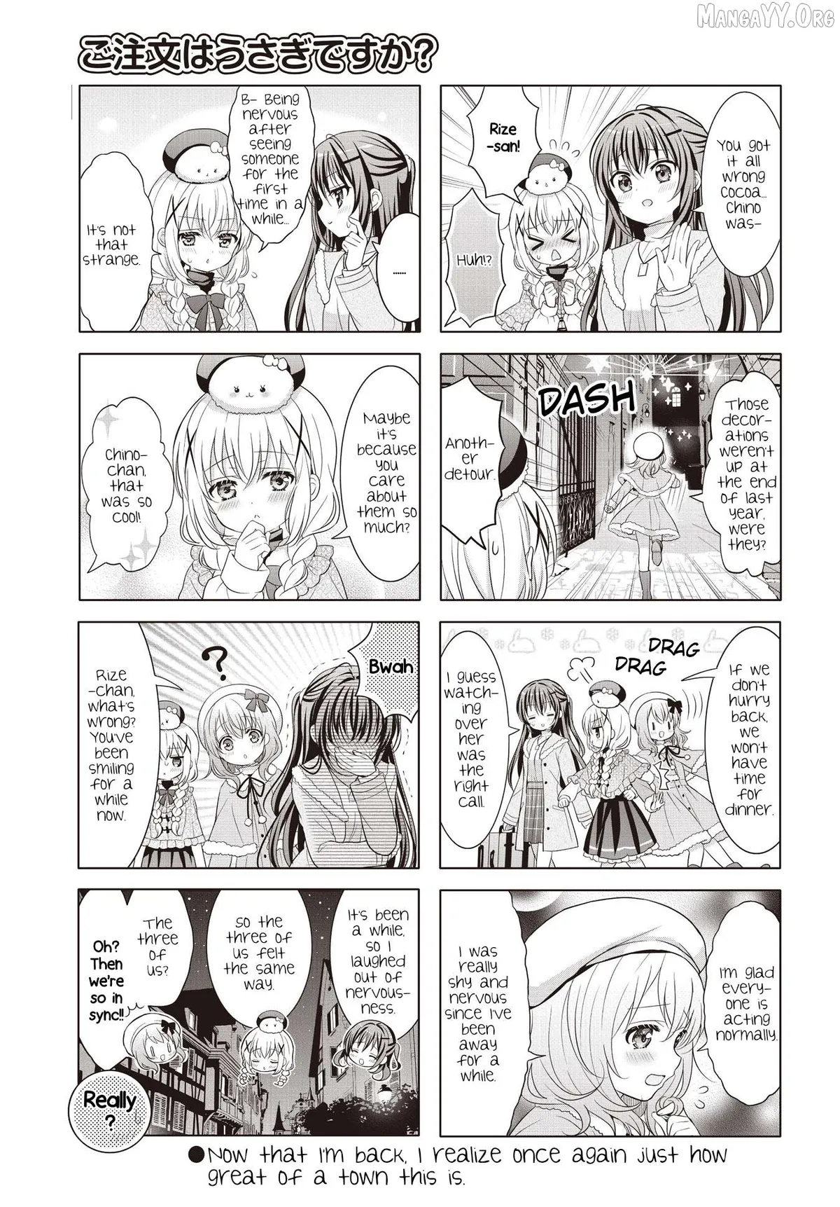 Gochuumon wa Usagi Desu ka? Chapter 185 page 7 - 