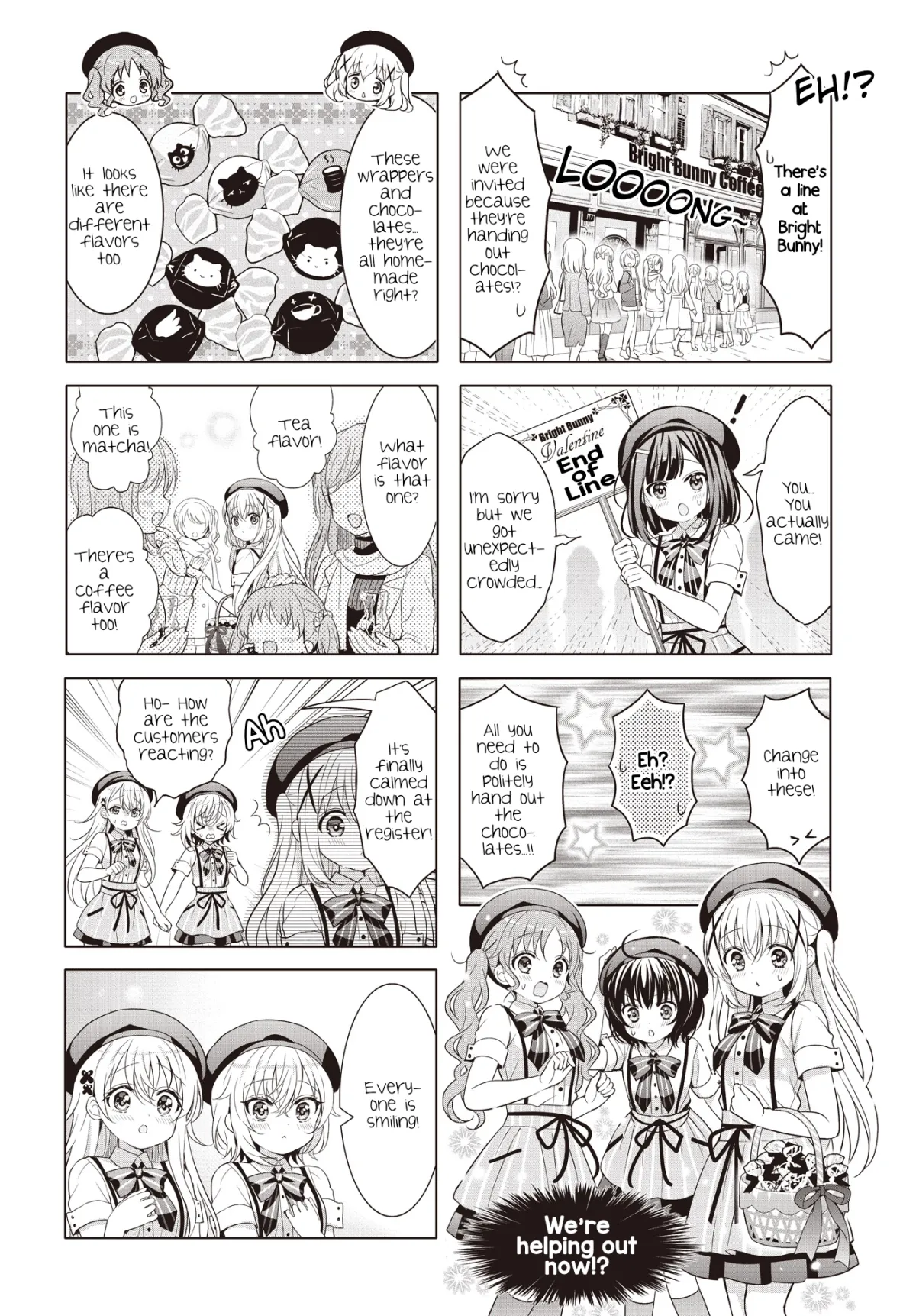 Gochuumon wa Usagi Desu ka? Chapter 186 page 6 - 