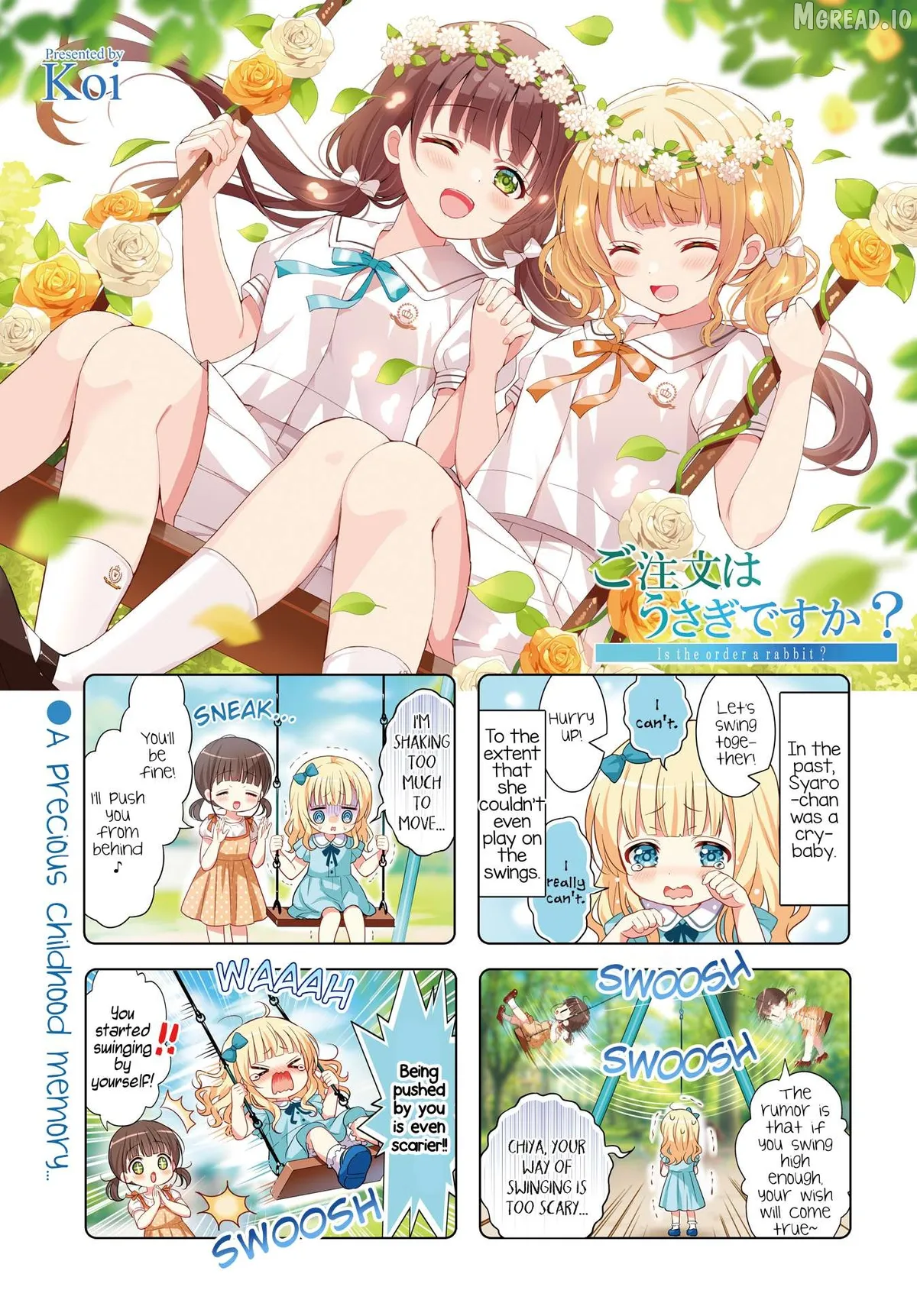 Gochuumon wa Usagi Desu ka? Chapter 187 page 1 - 