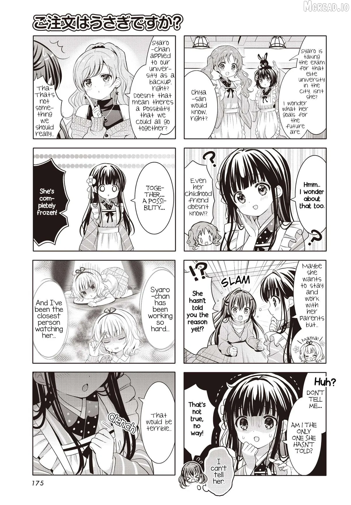 Gochuumon wa Usagi Desu ka? Chapter 187 page 3 - 