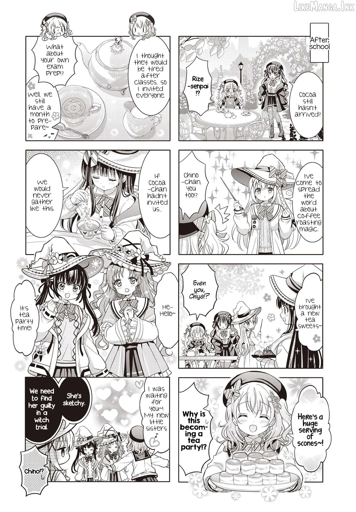 Gochuumon wa Usagi Desu ka? Chapter 188 page 4 - 