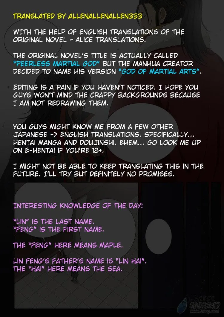 God of Martial Arts (Colored) Chapter 1.3 page 9 - 
