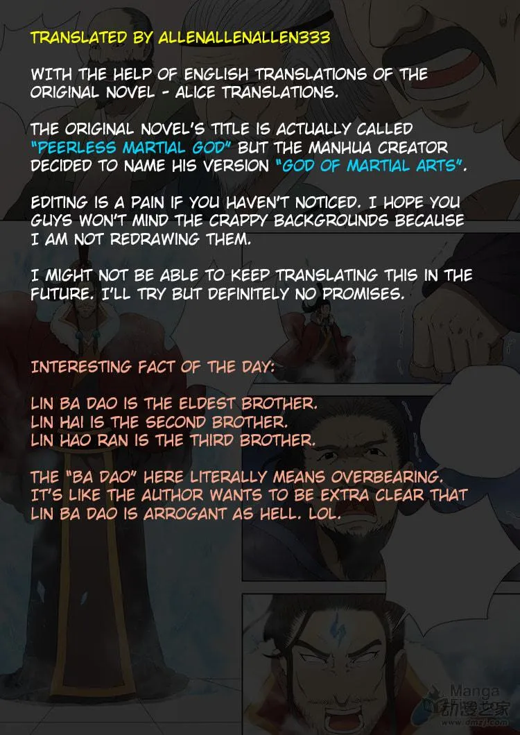 God of Martial Arts (Colored) Chapter 2.1 page 10 - 