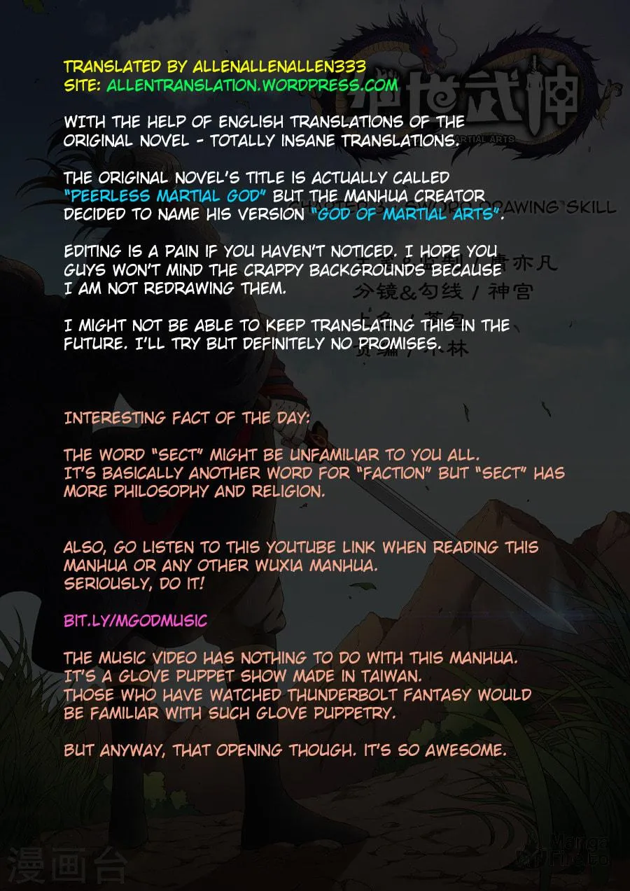 God of Martial Arts (Colored) Chapter 3.1 page 10 - 