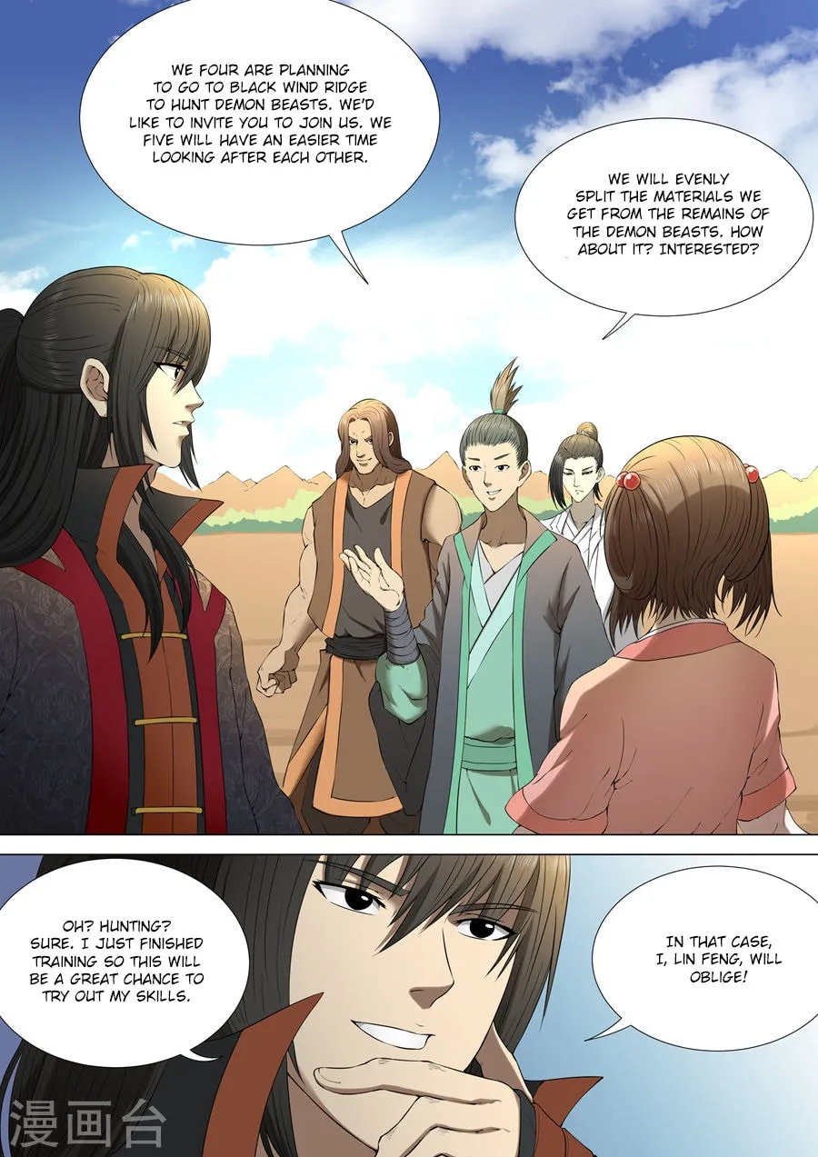 God of Martial Arts (Colored) Chapter 3.3 page 8 - 