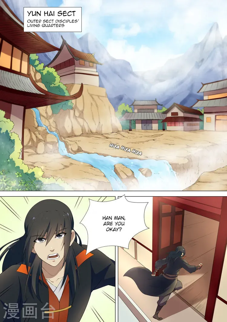 God of Martial Arts (Colored) Chapter 3.8 page 1 - 