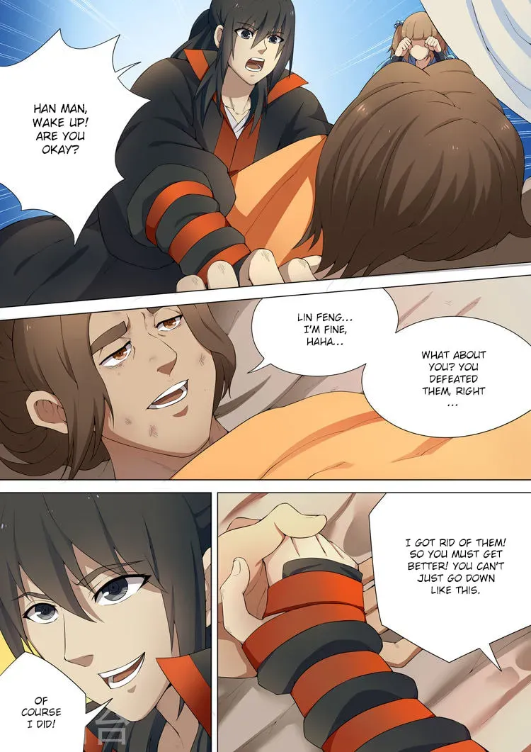 God of Martial Arts (Colored) Chapter 3.8 page 3 - 