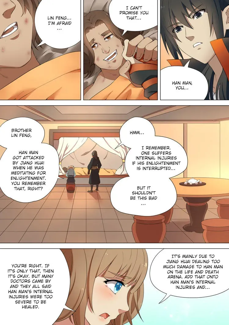 God of Martial Arts (Colored) Chapter 3.8 page 4 - 