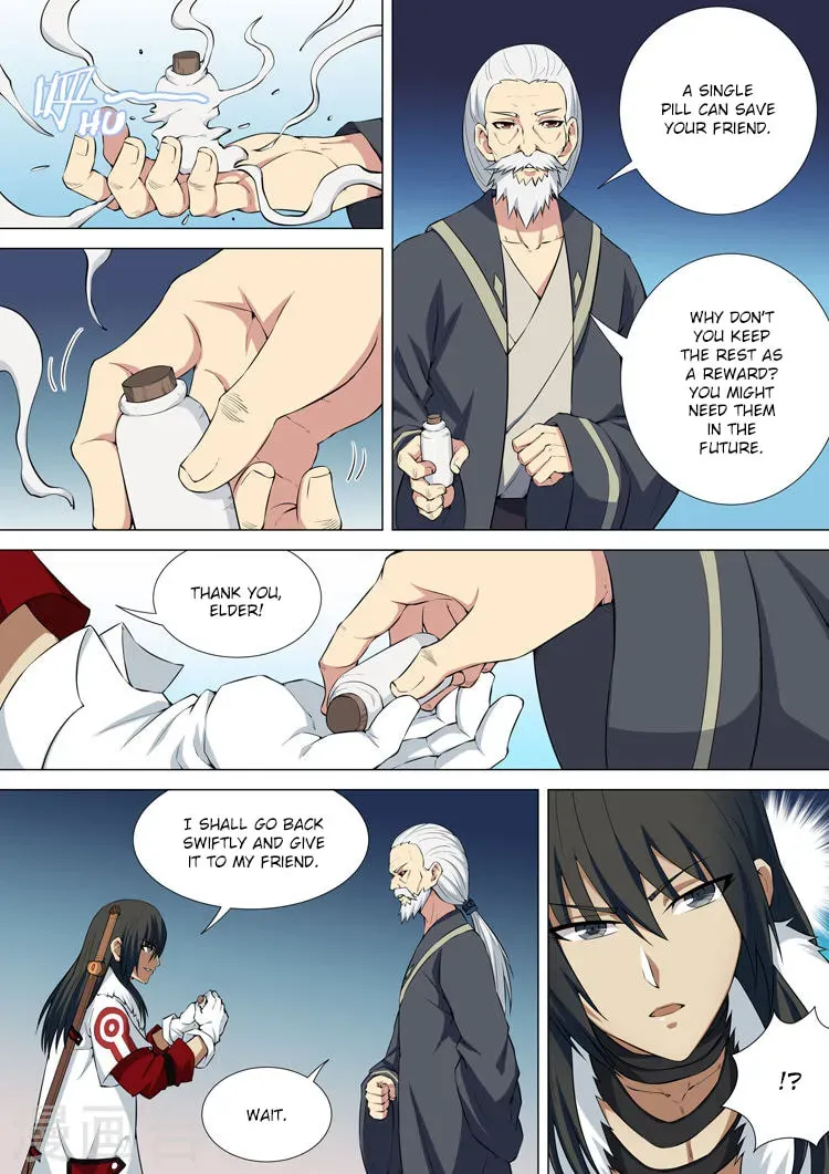 God of Martial Arts (Colored) Chapter 4.4 page 6 - 