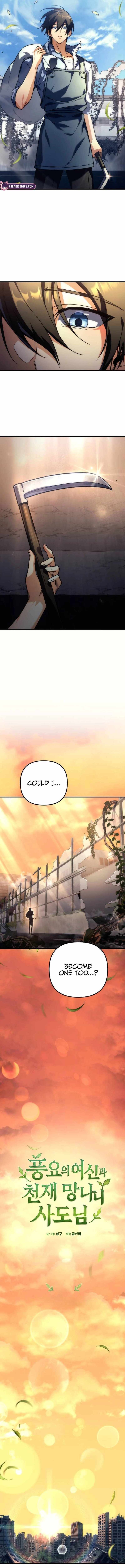 Goddess of Abundance and the Genius Rogue Apostle Chapter 1 page 10 - 