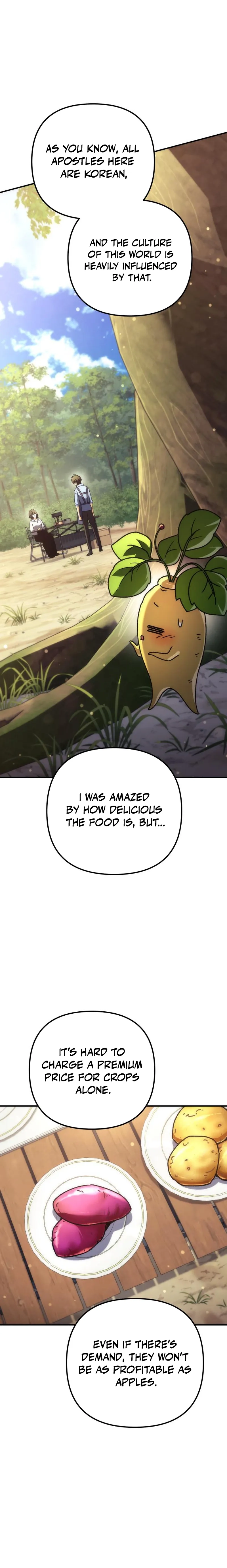 Goddess of Abundance and the Genius Rogue Apostle Chapter 8 page 23 - 