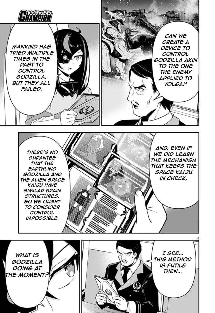 Godzilla Galaxy Odyssey Chapter 5 page 13 - 