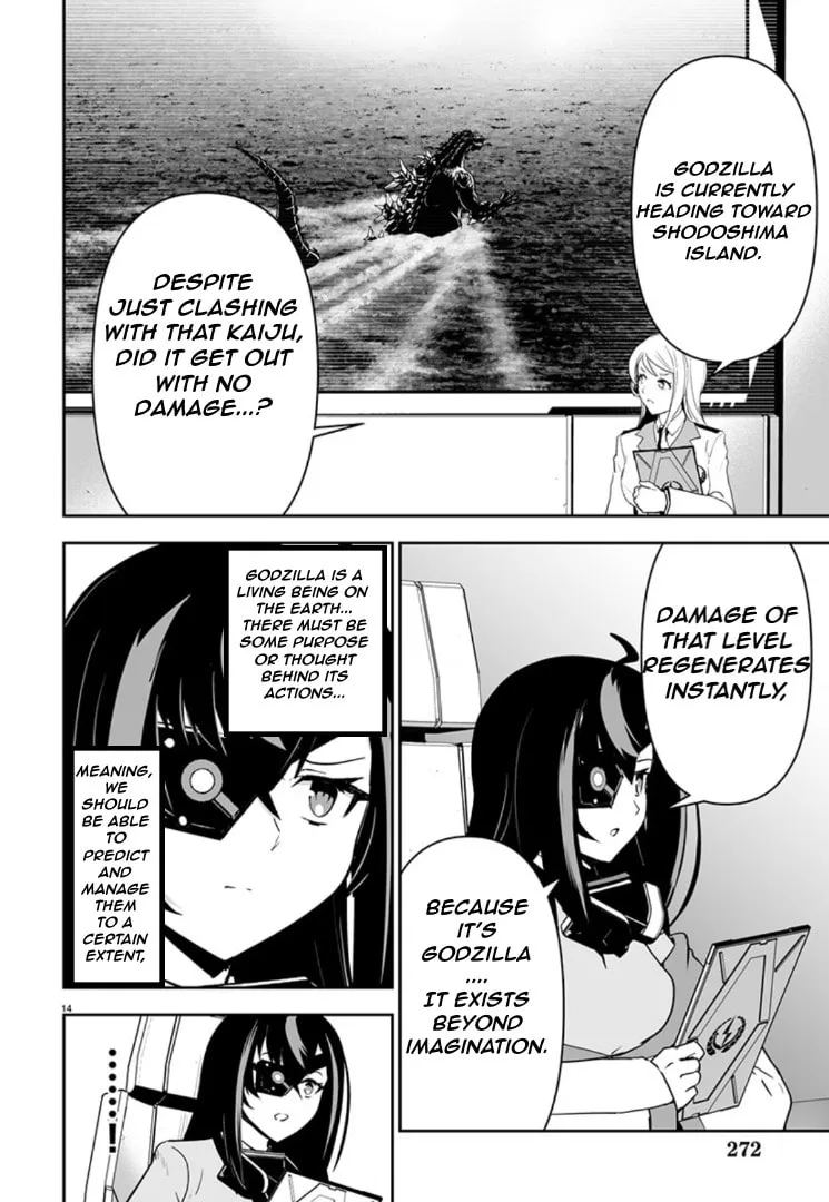 Godzilla Galaxy Odyssey Chapter 5 page 14 - 