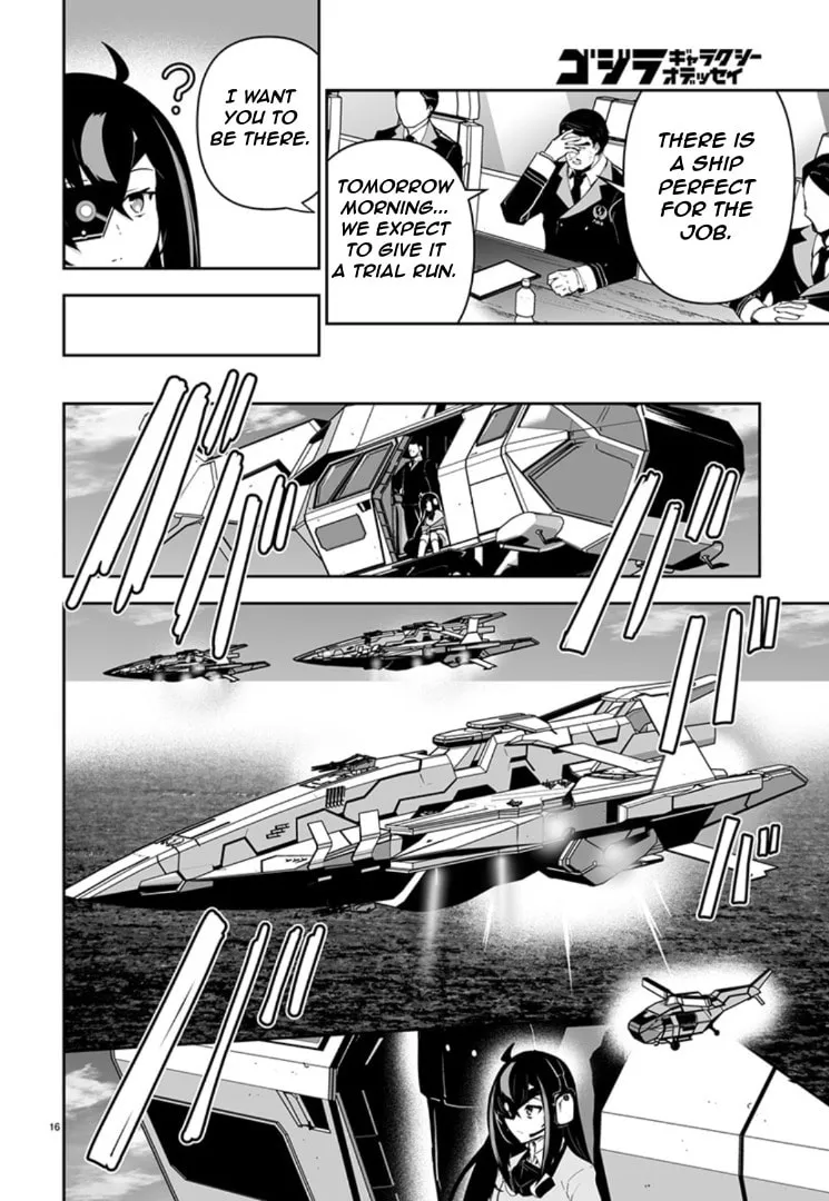 Godzilla Galaxy Odyssey Chapter 5 page 16 - 