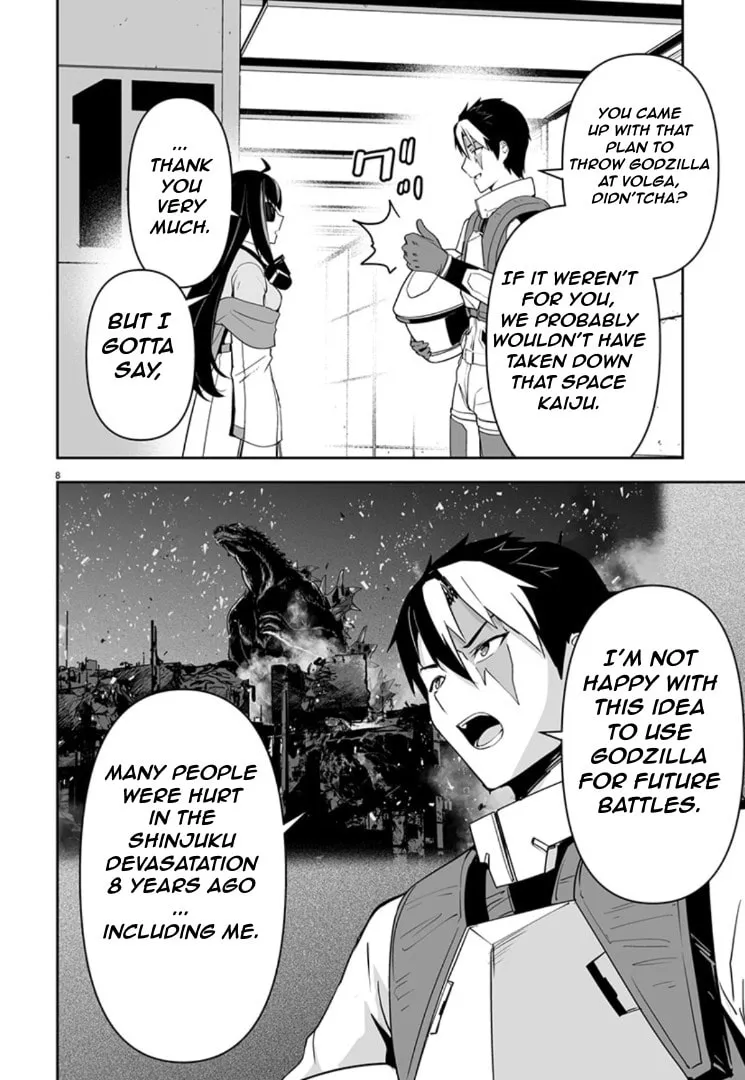 Godzilla Galaxy Odyssey Chapter 5 page 8 - 