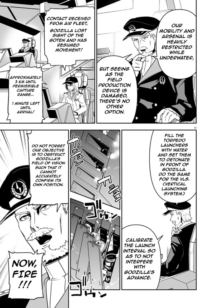 Godzilla Galaxy Odyssey Chapter 8 page 11 - 