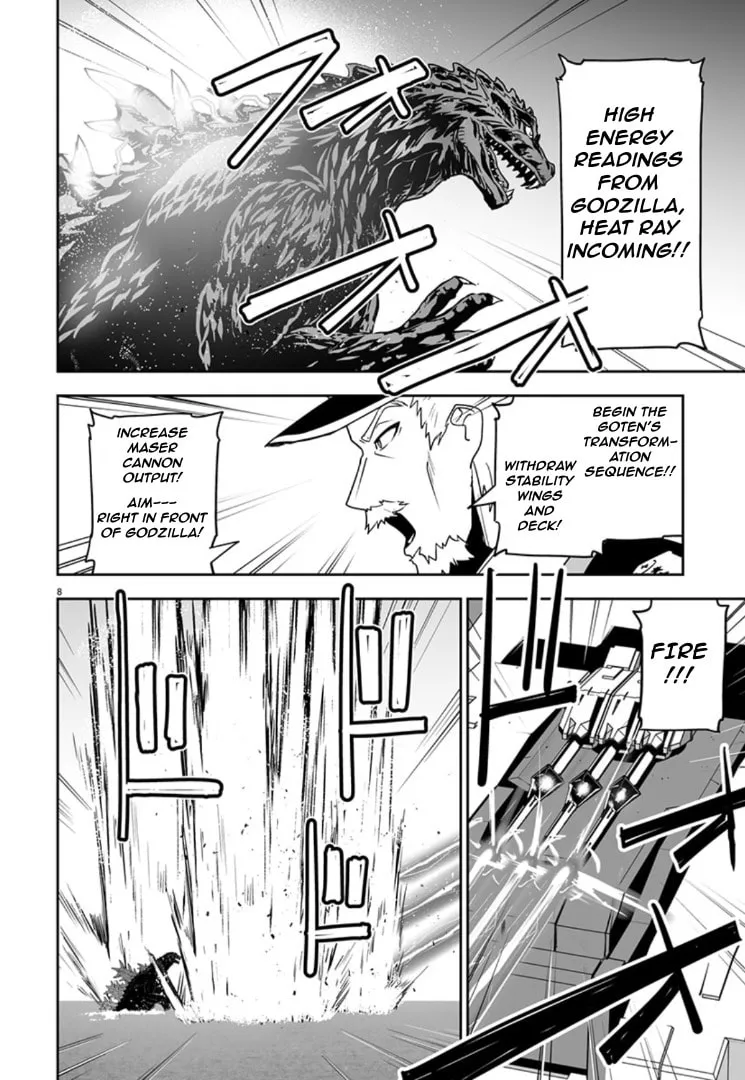 Godzilla Galaxy Odyssey Chapter 8 page 8 - 