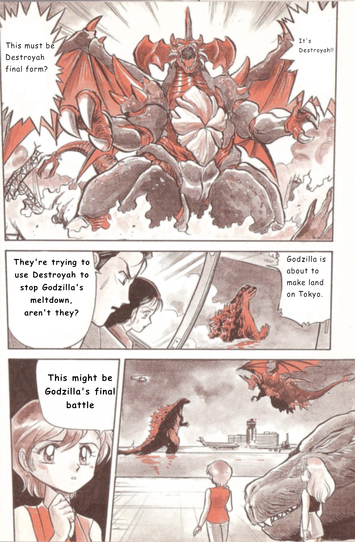 Godzilla vs. Destroyah Red Chapter 0 page 13 - 