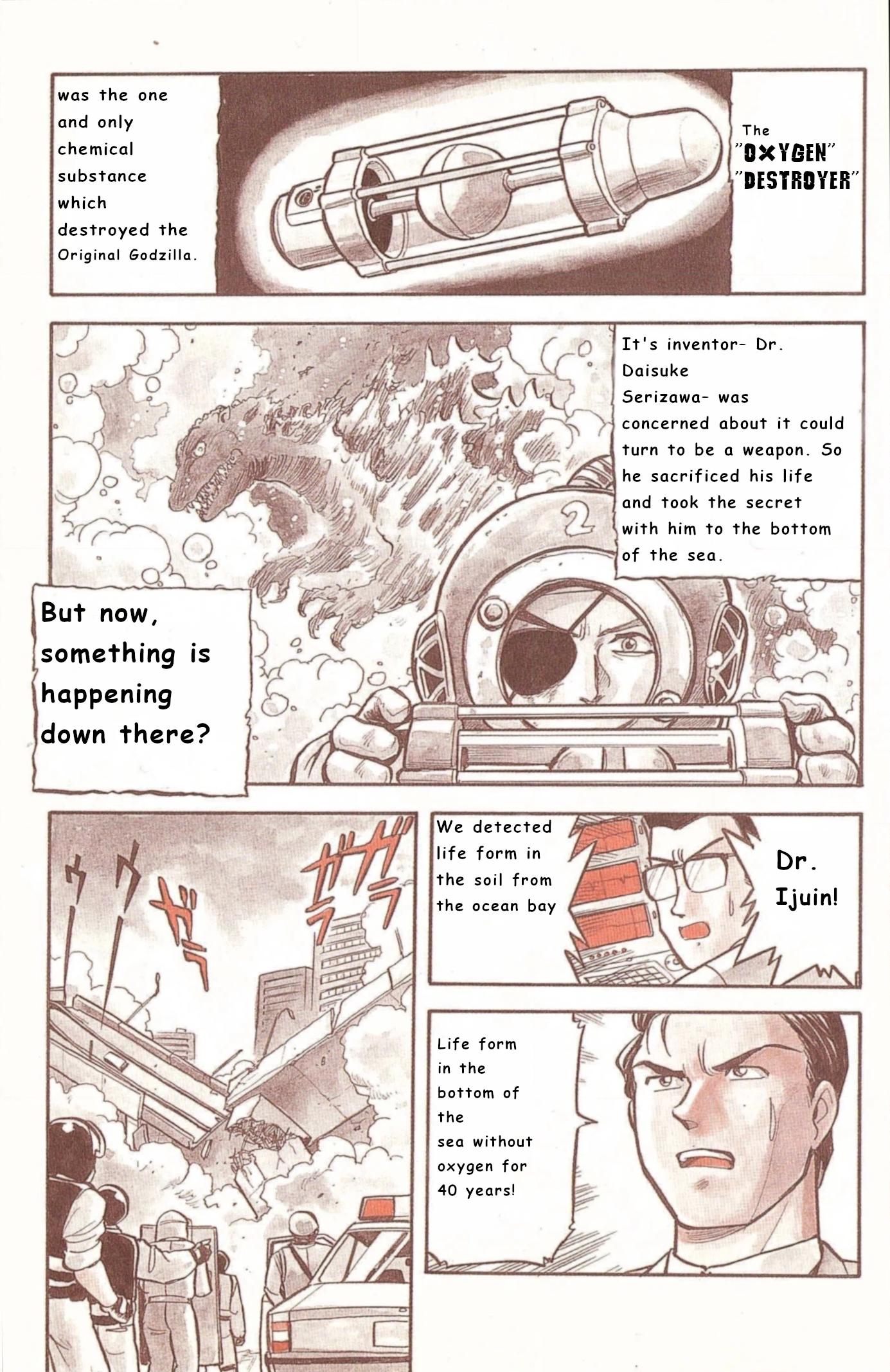 Godzilla vs. Destroyah Red Chapter 0 page 4 - 