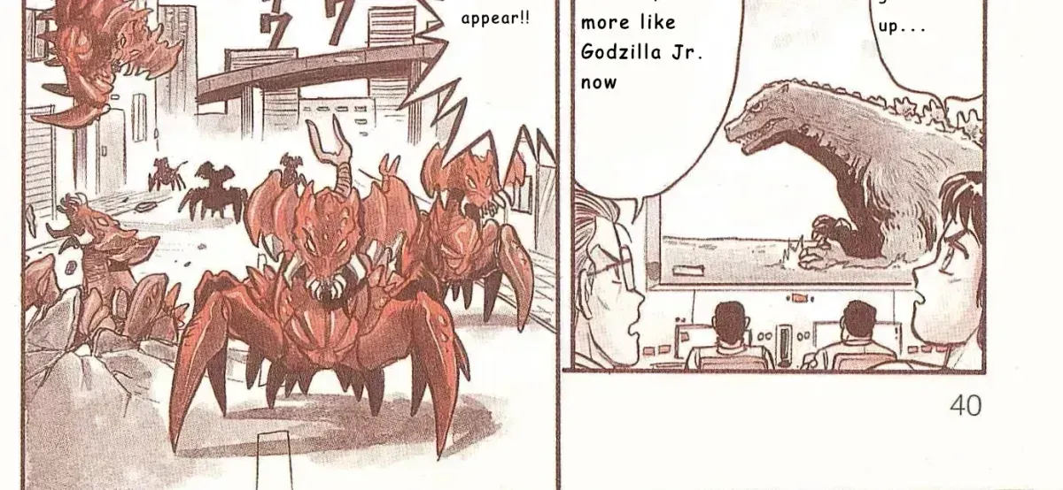 Godzilla vs. Destroyah Red Chapter 1.3 page 14 - 