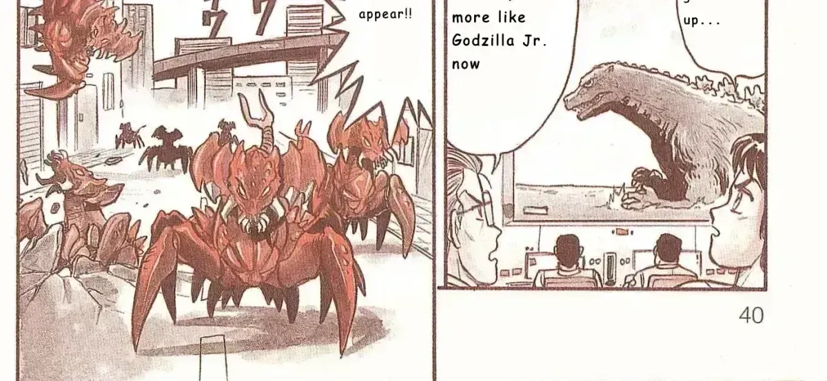 Godzilla vs. Destroyah Red Chapter 1.6 page 14 - 