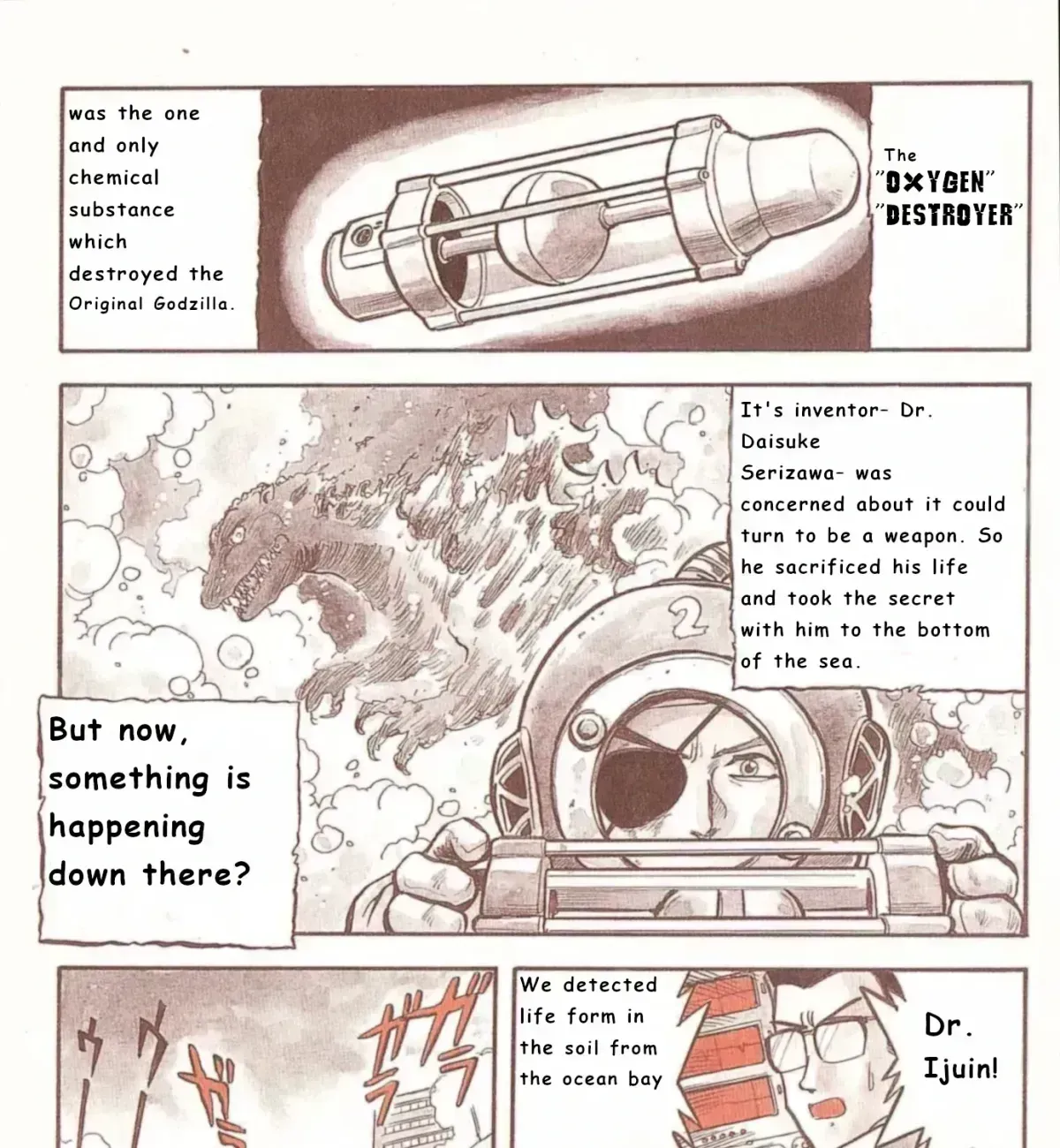 Godzilla vs. Destroyah Red Chapter 1.6 page 7 - 